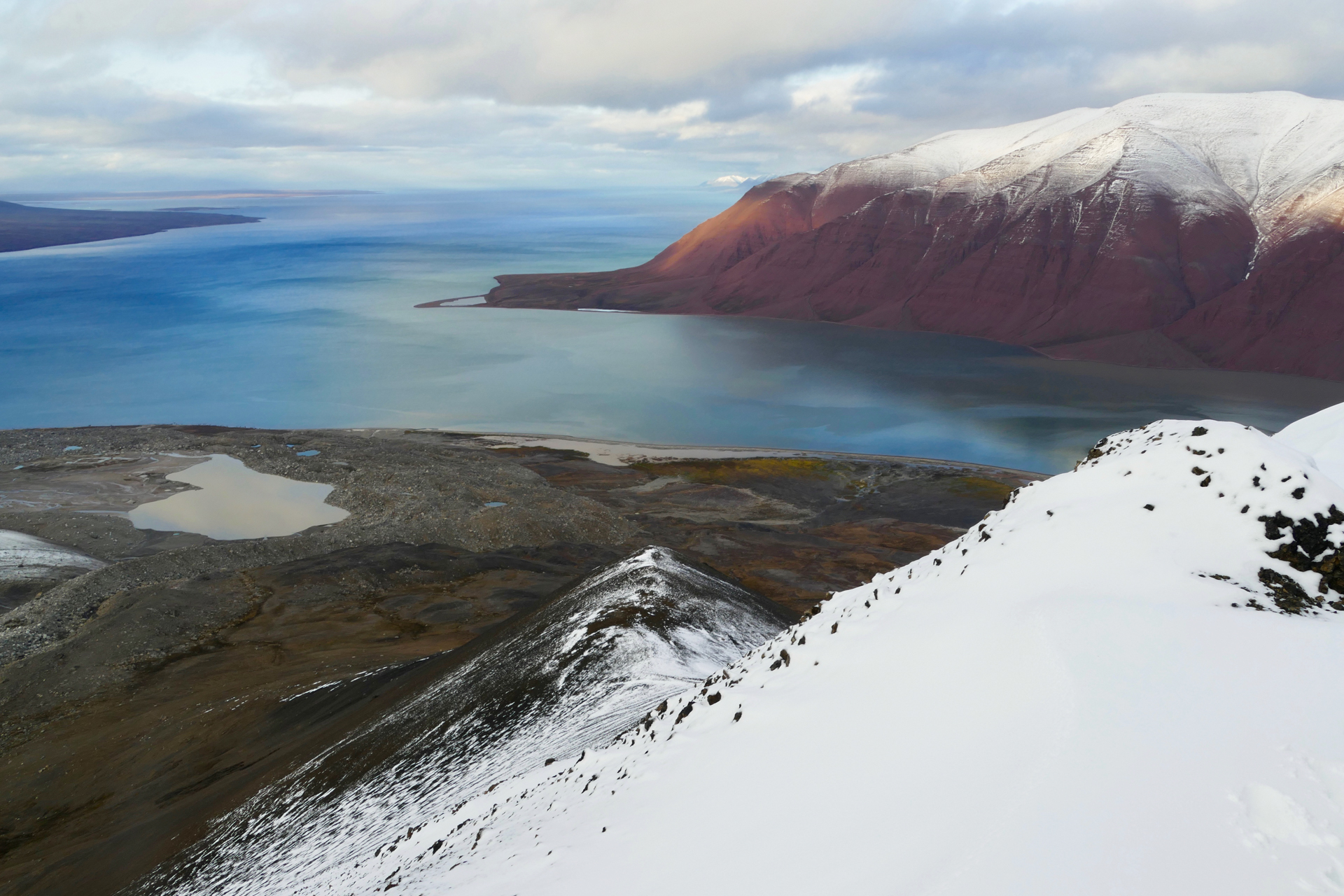 Bockfjord Sverrefjellet en haut