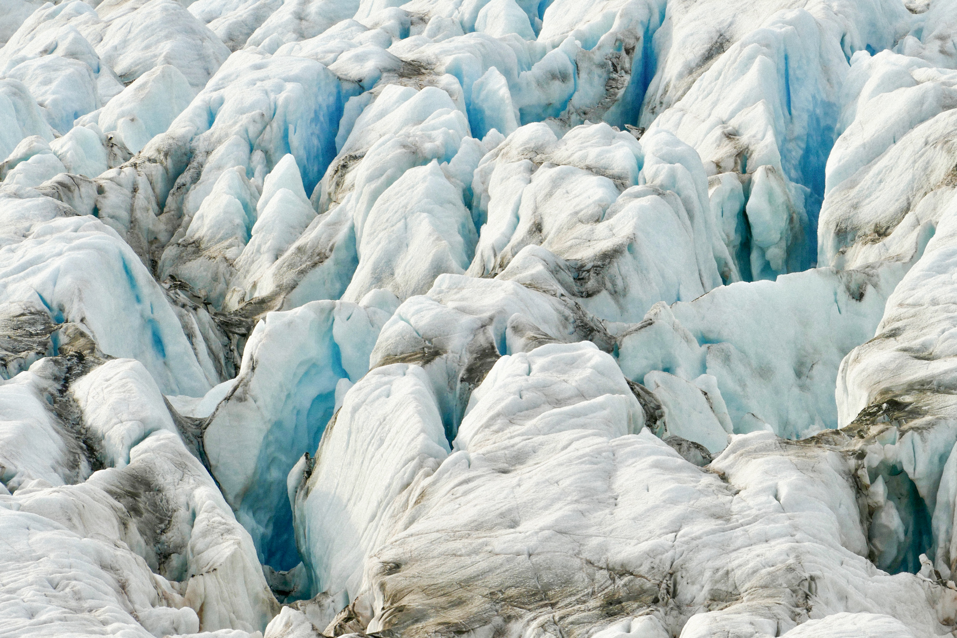 Liefdefjord : glacier de Monaco et glacier d’Erik