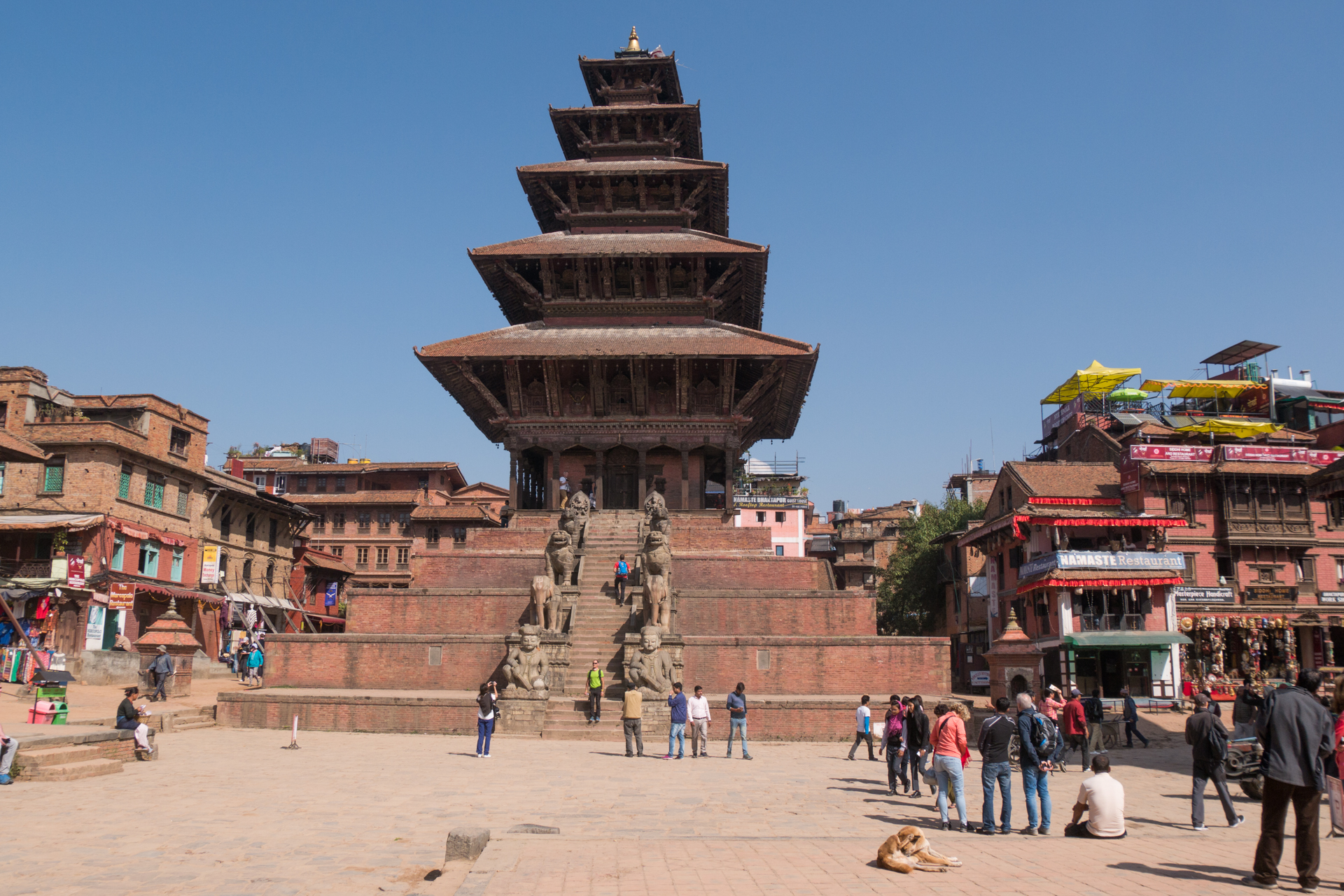 Pagode de Nyatapola - La vallée de Kathmandu