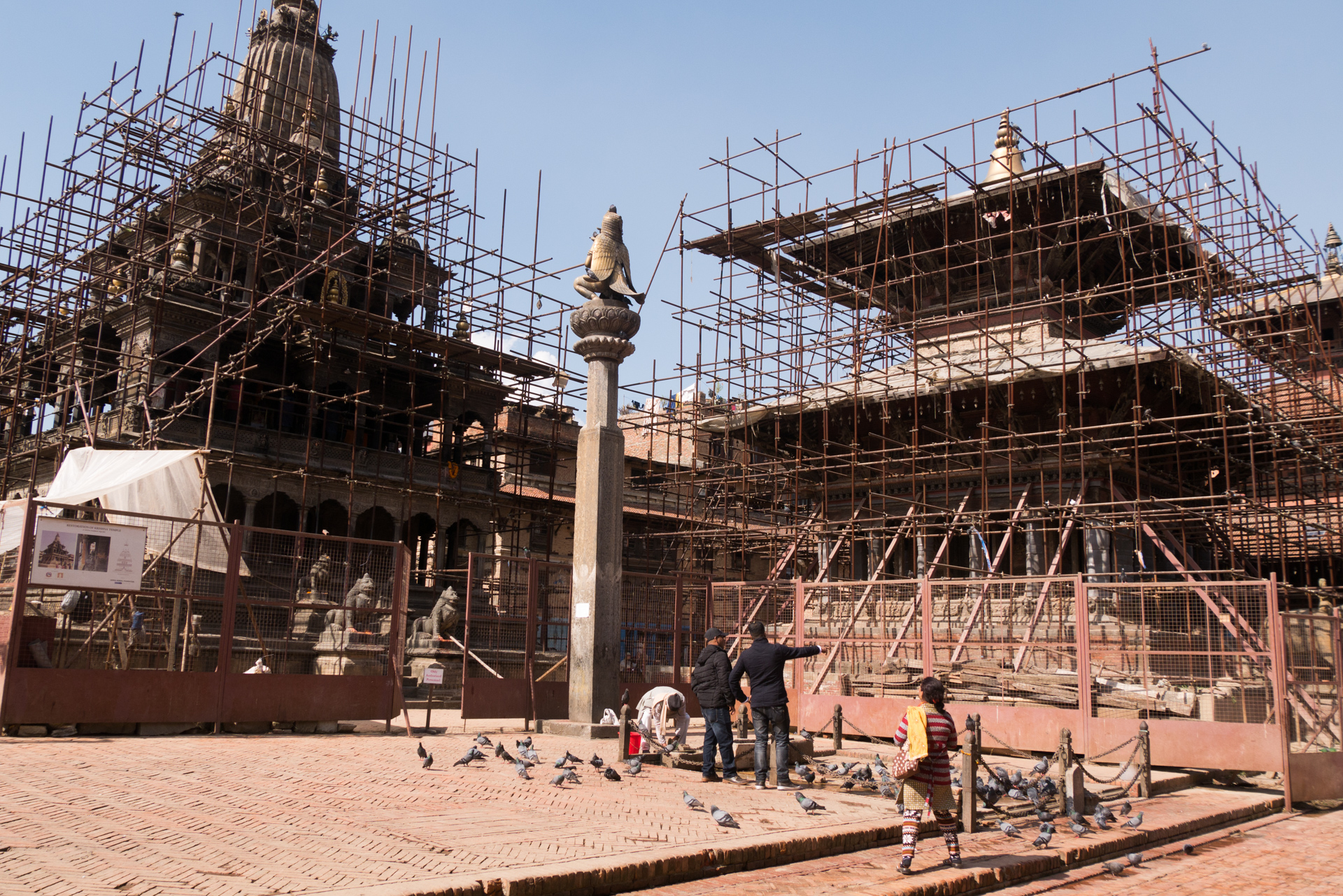 La reconstruction - La vallée de Kathmandu