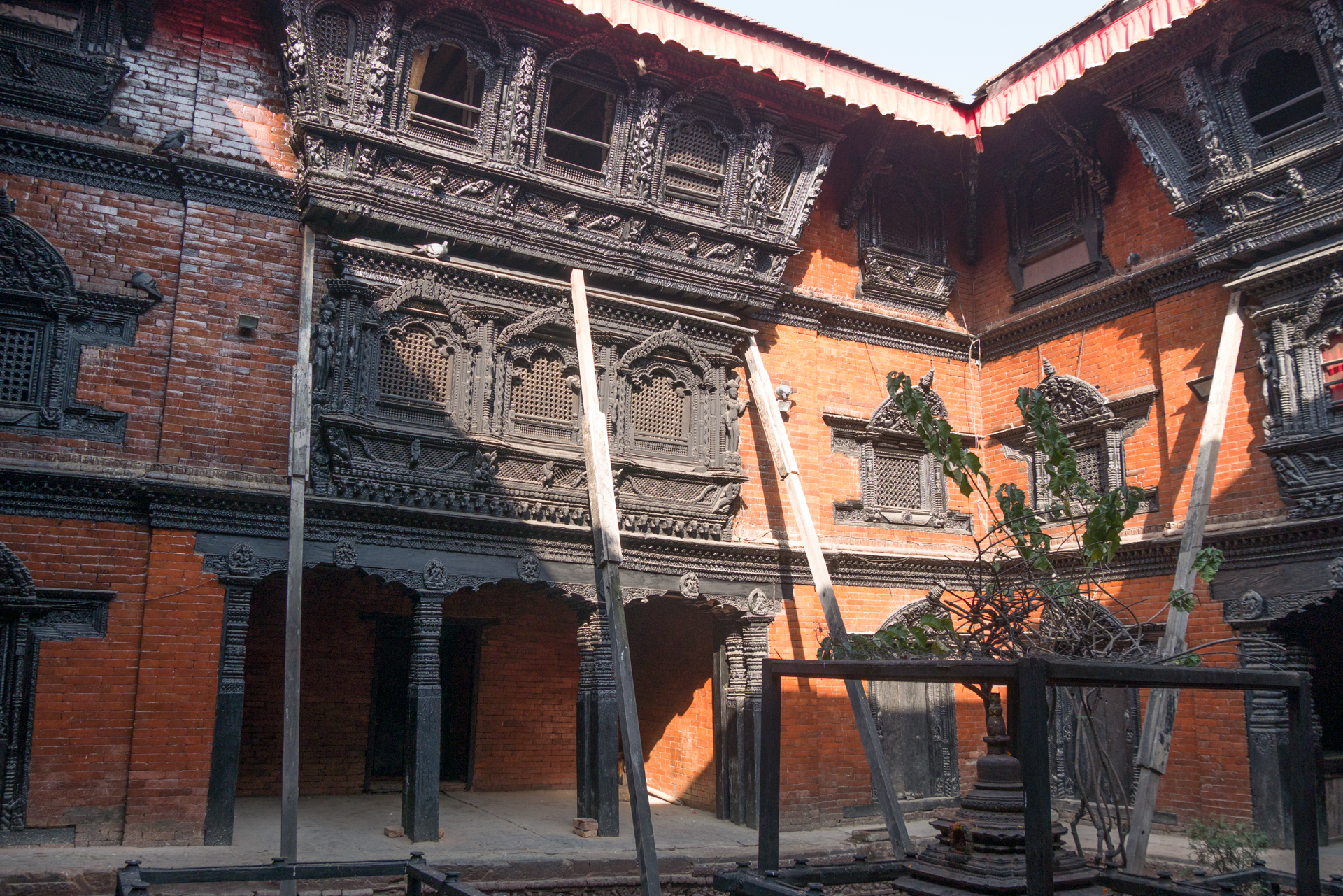 La maison de la Kumari - La vallée de Kathmandu