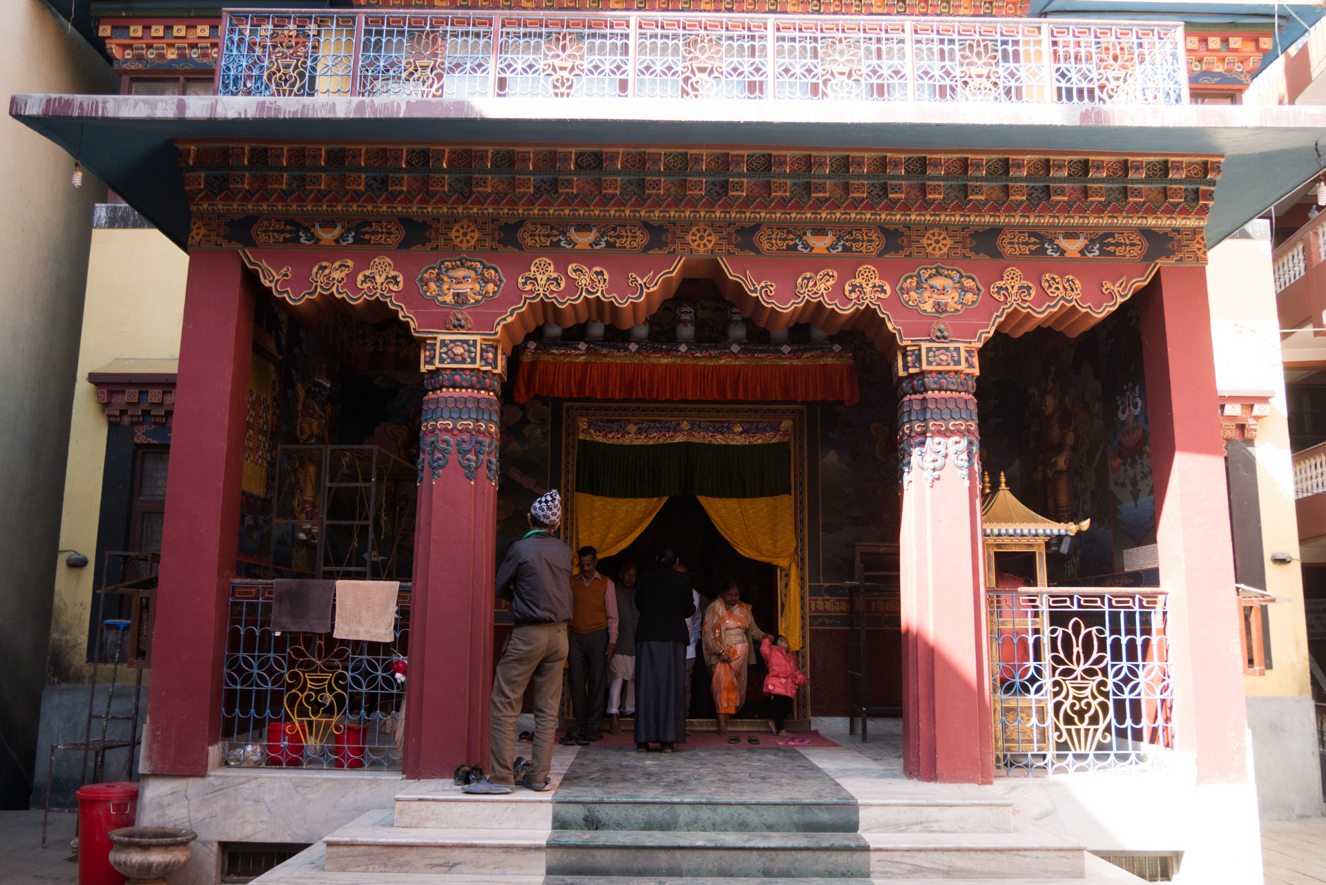 Monastère tibétain - La vallée de Kathmandu