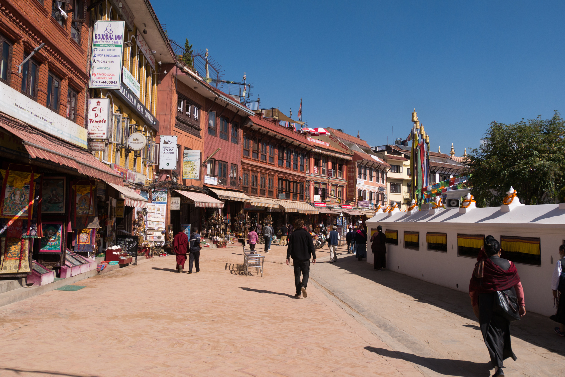 Autour du Stupa - La vallée de Kathmandu