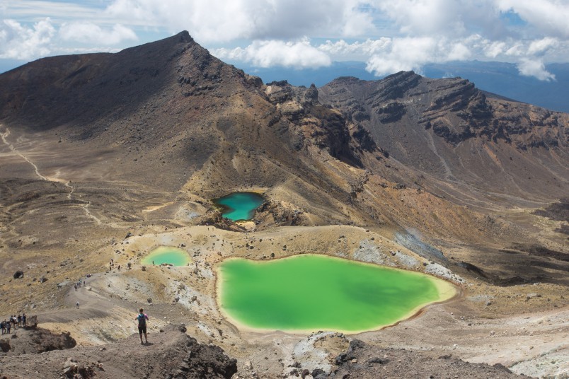 Emerald lakes - Tongariro