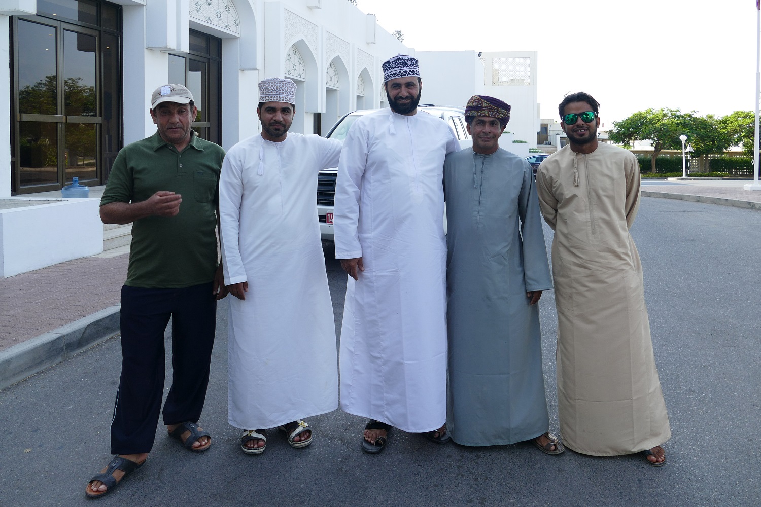 Un grand merci à Ali (x2), Ahmed, Souleyman et Saïd - Oman, Trésor caché