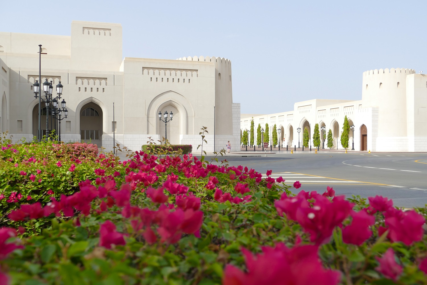 Arrivée au musée matrah oman