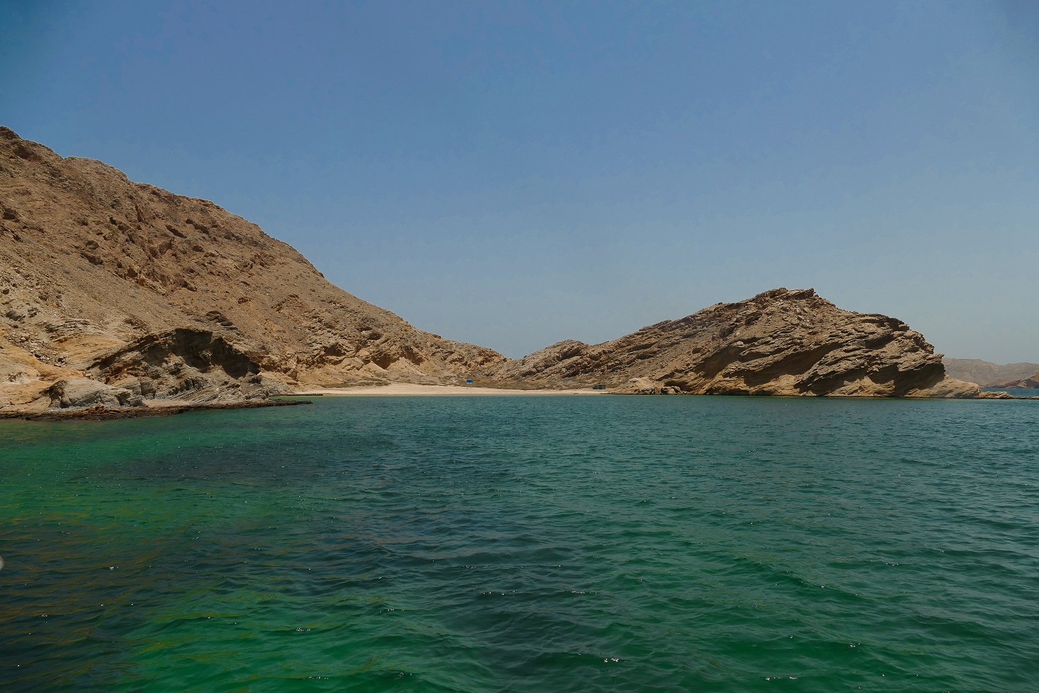 Sortie en bateau - Oman, Trésor caché