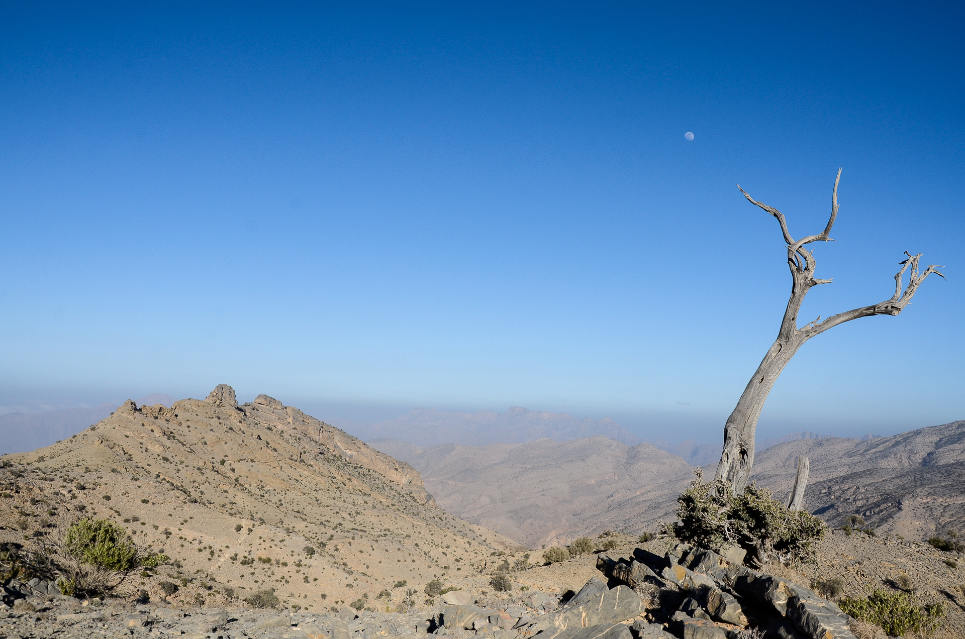 Djebel Akhdar Oman voyage trek tirawa