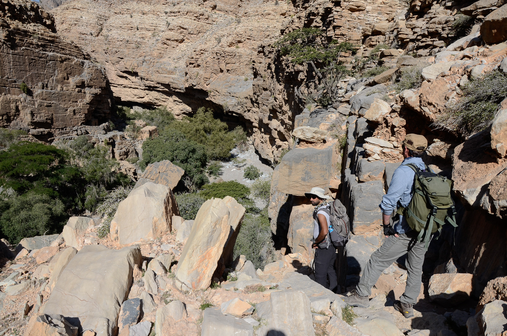 trek djebel akhdar