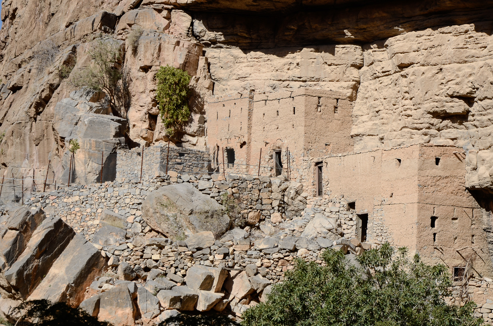 Depuis le village d’Al Hilaylat trek djebel Akhdar