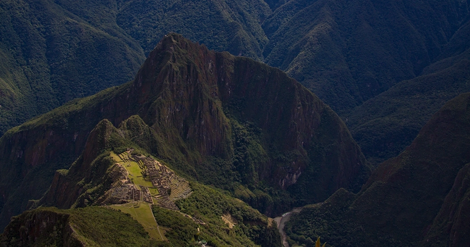 Vue sur le Machu Picchu depuis le Cerro Machu Picchu