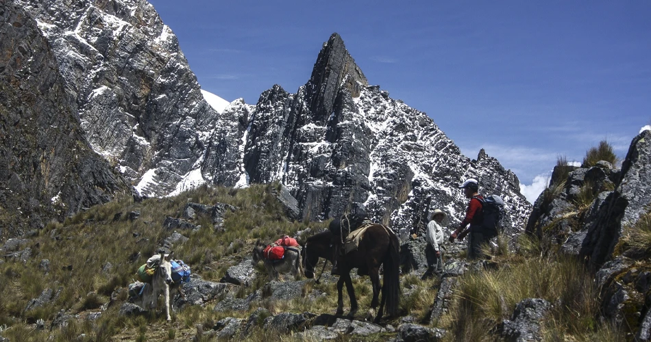Arrivée au col Alto de Pucaraju