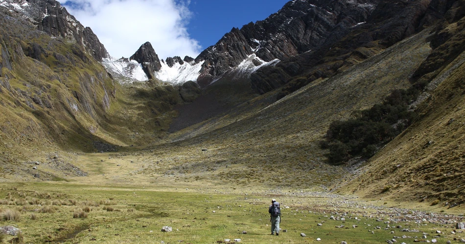 Montée au col Yanacon - Pérou