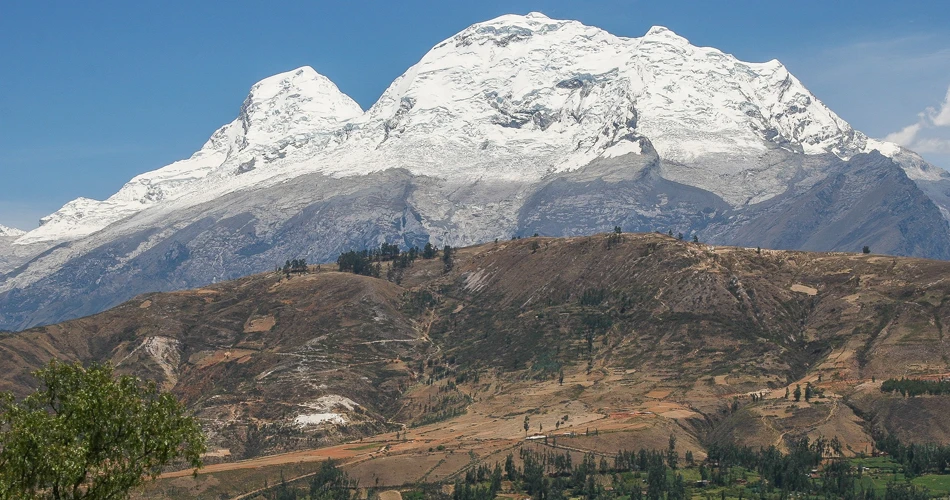 Vue sur le Huascaran depuis Carhuaz - Pérou