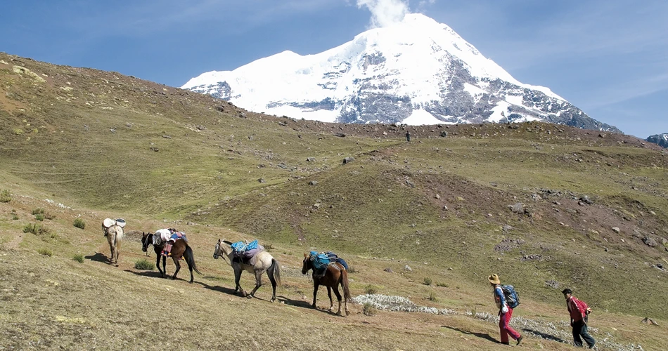 A l'assaut du col Alto Palomani - Pérou