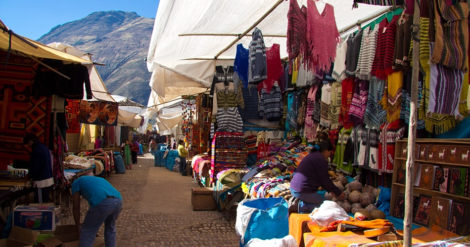 Marché artisanal de Pisac