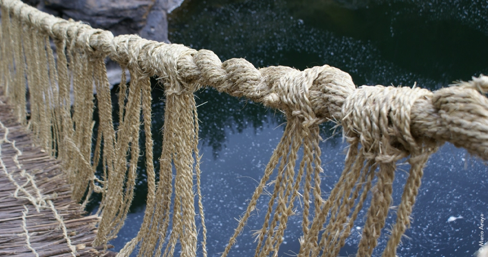 Pont inca de Queswachaka - Pérou