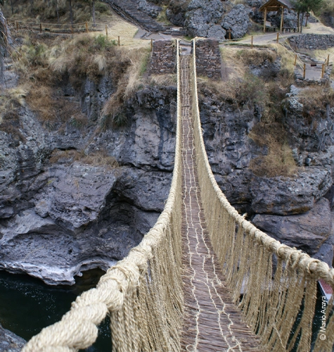 Pont inca de Queswachaka - Pérou