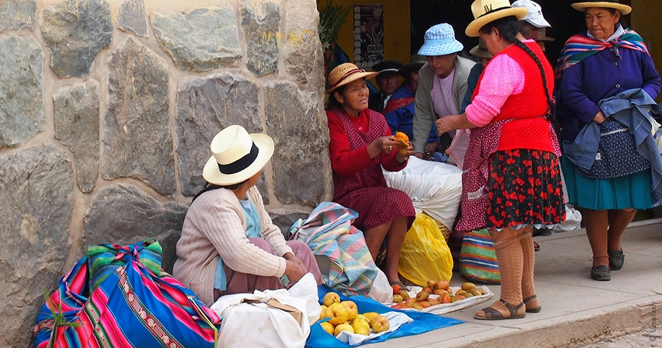 Sur un marché