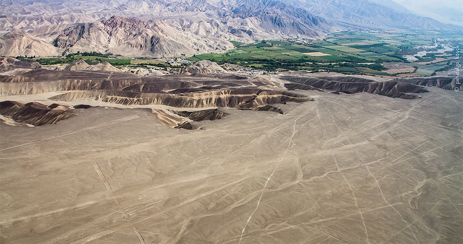 Vue des lignes de Nazca