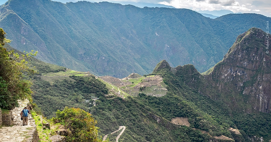Le Machu Picchu depuis la Porte du Soleil