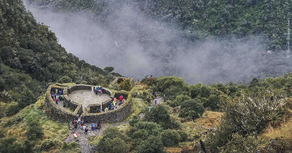 Runkurakay sur le sentier inca