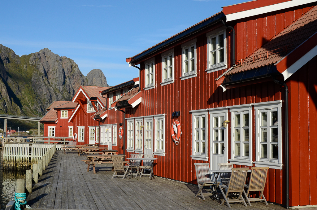 Arrivée aux Lofotens