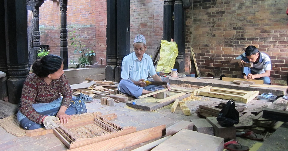 Artisanat au Népal