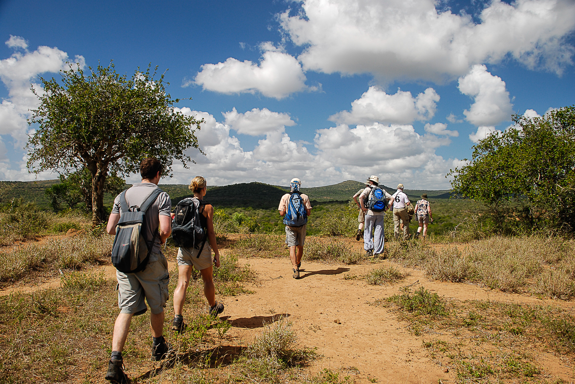 Safari à pied reserve afrique du sud