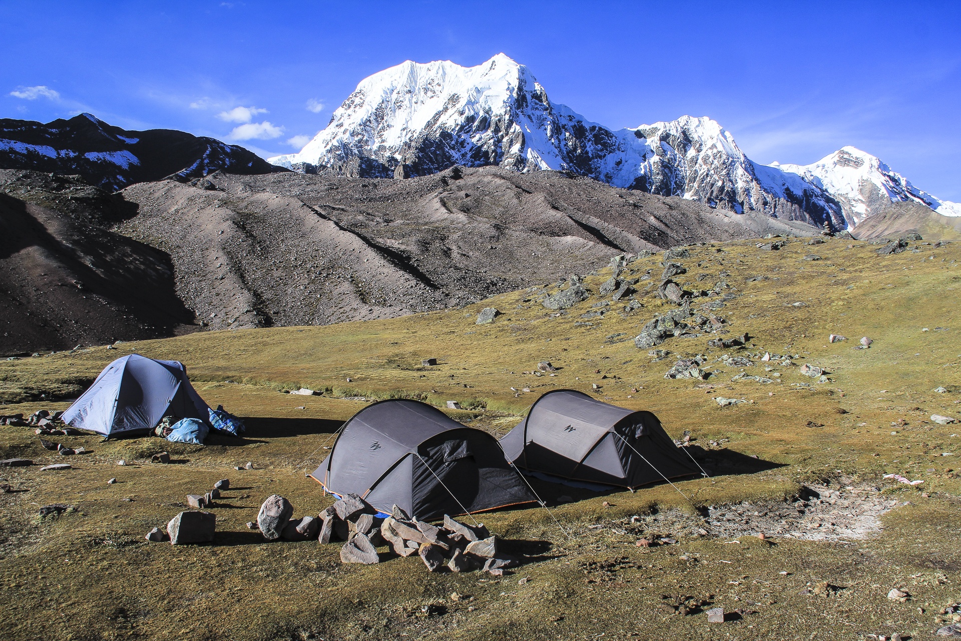 campement insolite au bord des lagunes Ticclacocha - Pérou