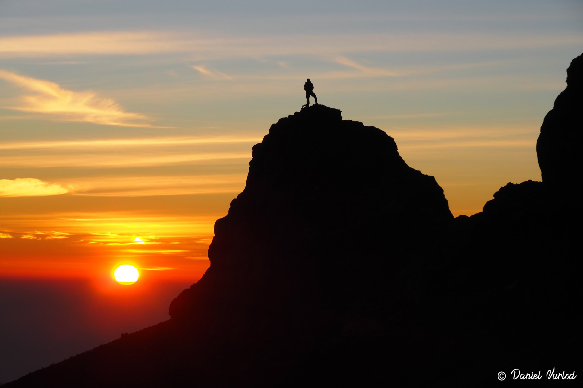 Lever de soleil depuis le sommet du Mont Agung Bali Indonésie Daniel Vurlod