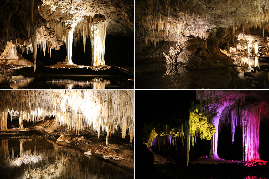 Intérieur de Lake Cave Voyage Australie