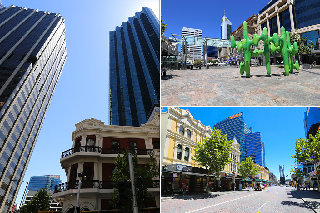 downtown Perth