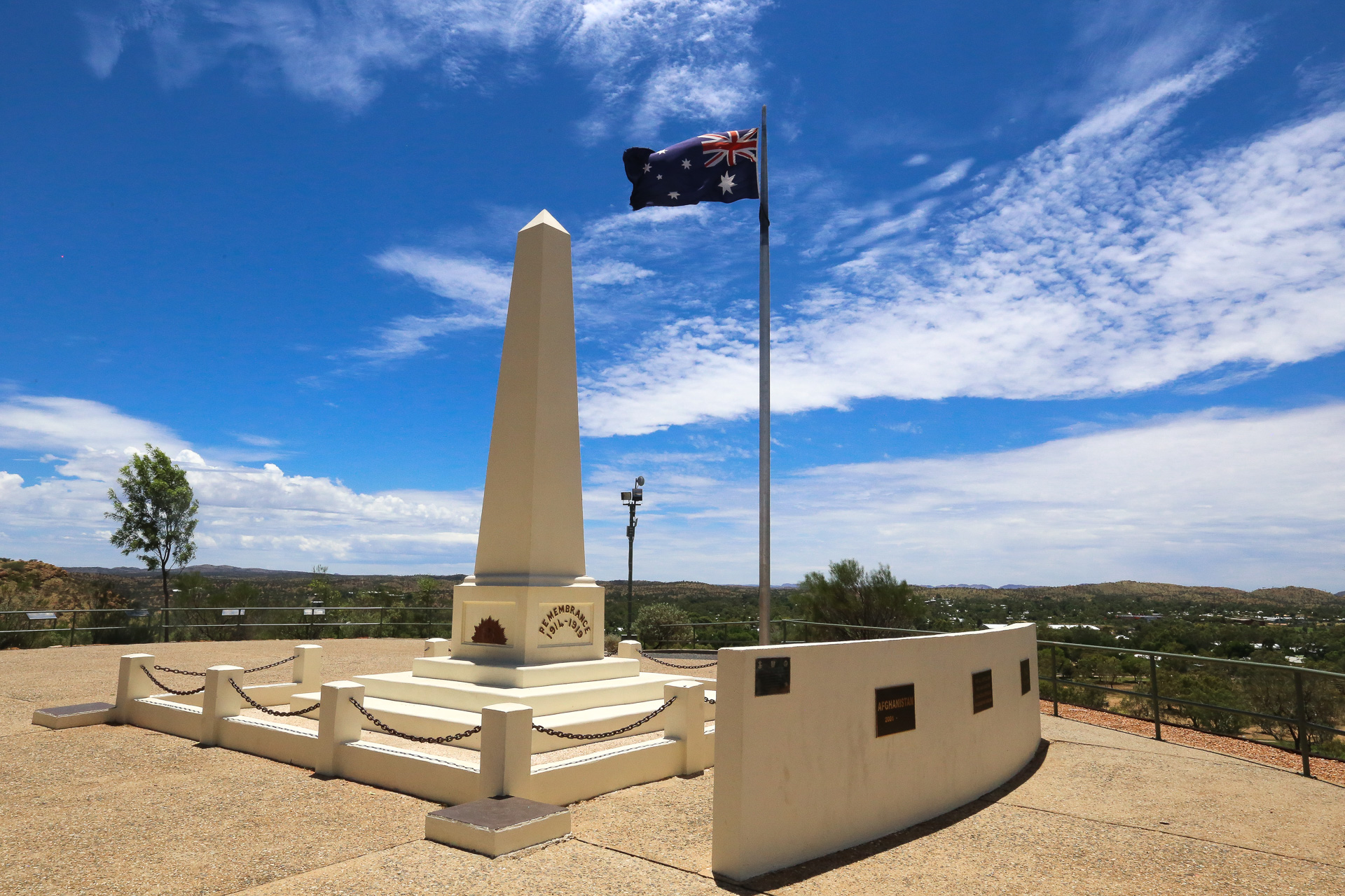 Monument aux morts ww1 ww2 Alice Springs