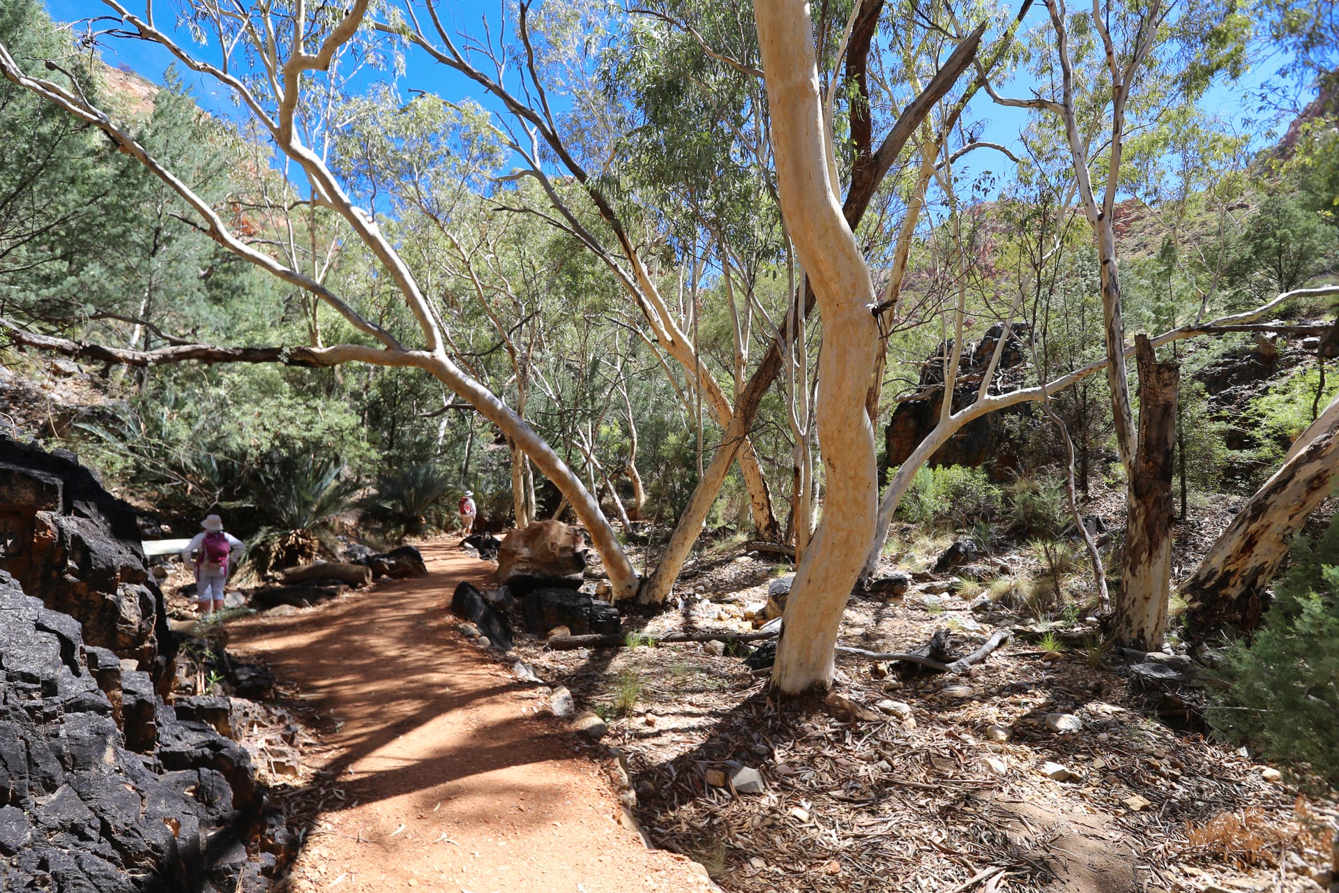 Dans la vallée de Standley Chasm - D’Alice Springs à Glen Helen
