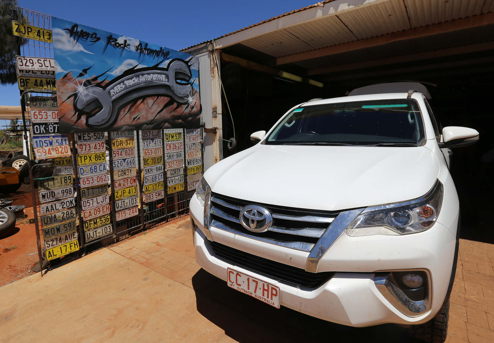 Garage local - De Kings Canyon à Ayers Rock