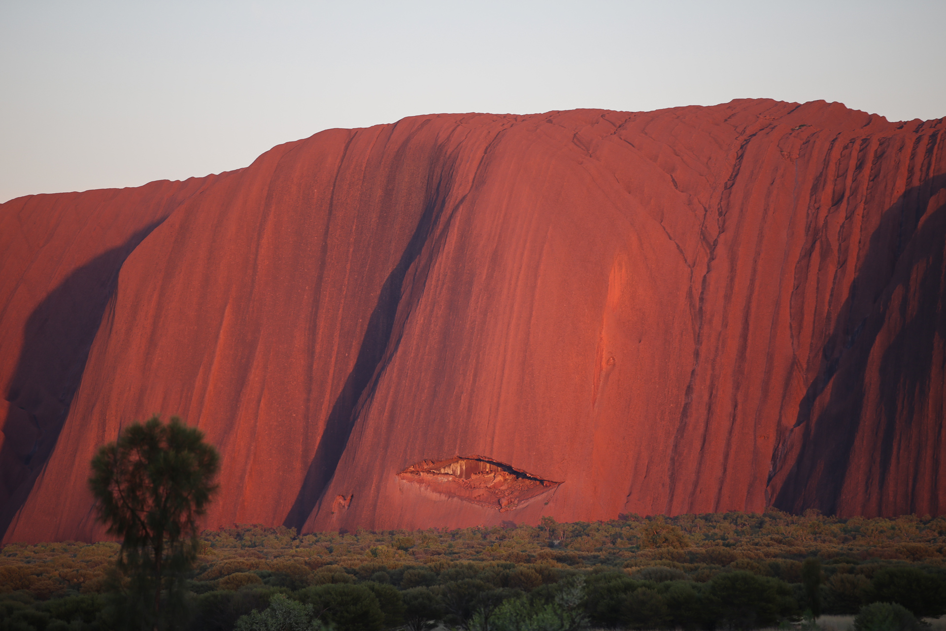 Uluru Australie face est