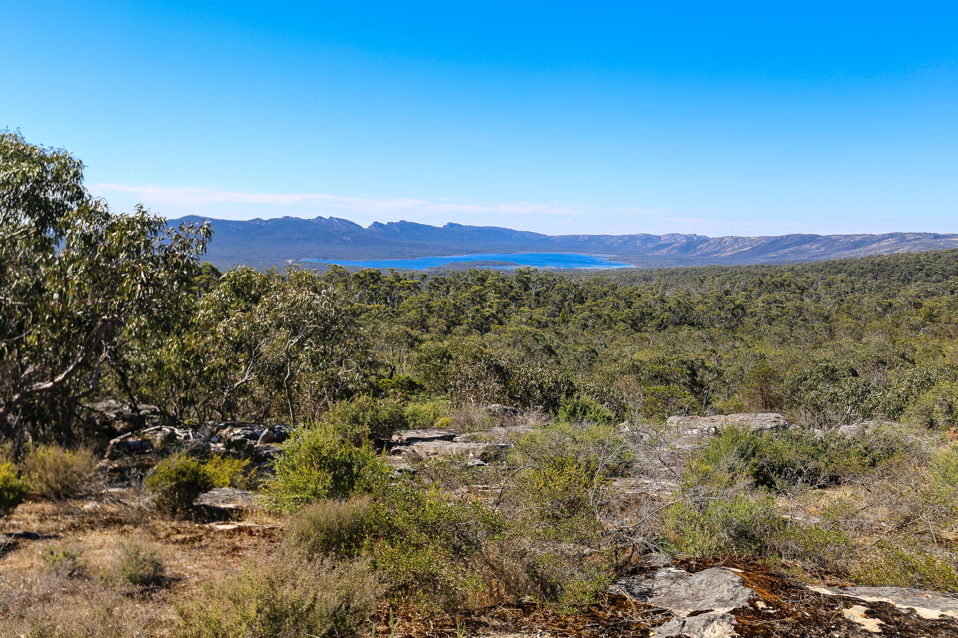 Le lac Wartook - Grampians National Park (Halls Gap)