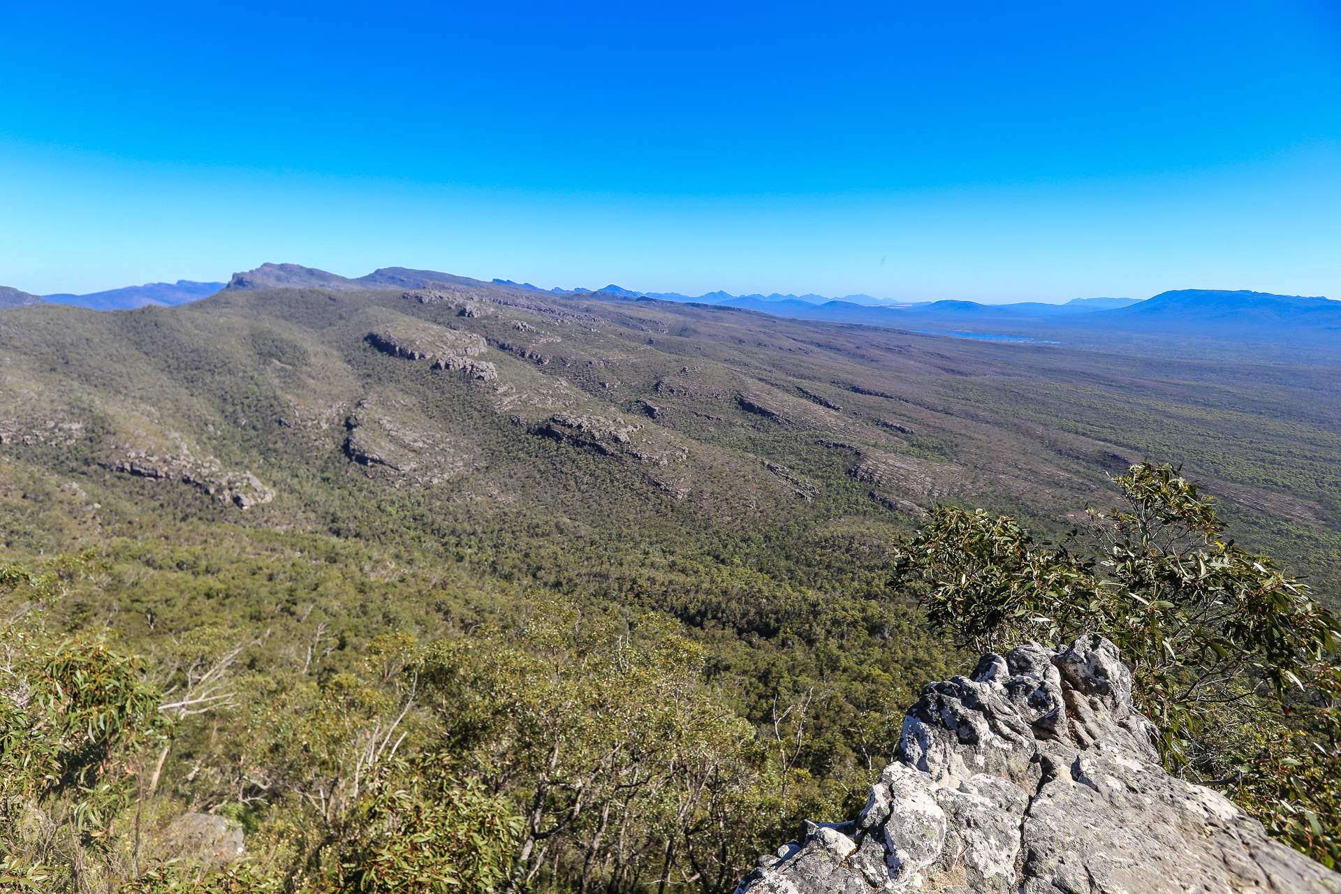 Vue depuis les Balconies - Grampians National Park (Halls Gap)