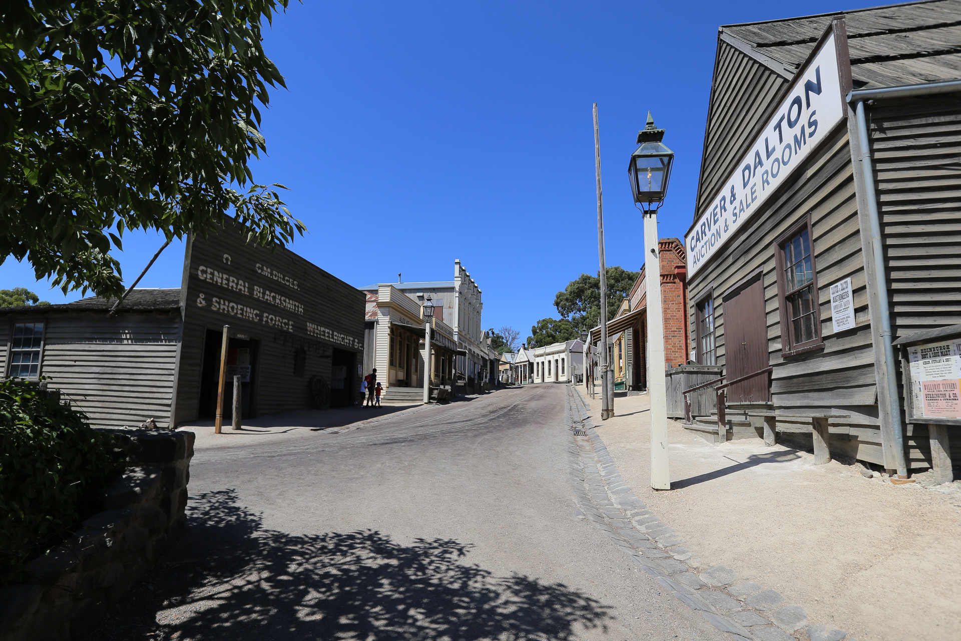 Reconstitution d’une ville minière - De Halls Gap à Melbourne