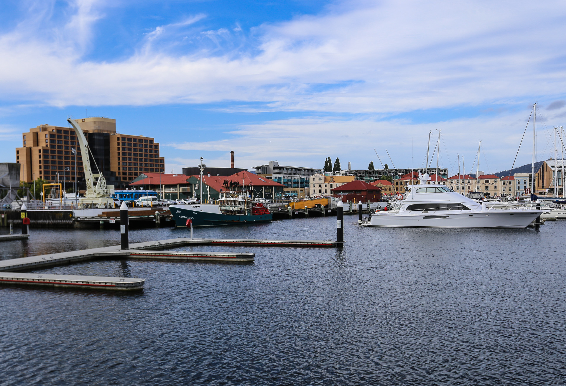 L’un des ports de Hobart - Tasmanie Hobart et Freycinet National Park