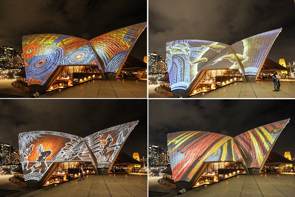 Opera de Sydney lumières