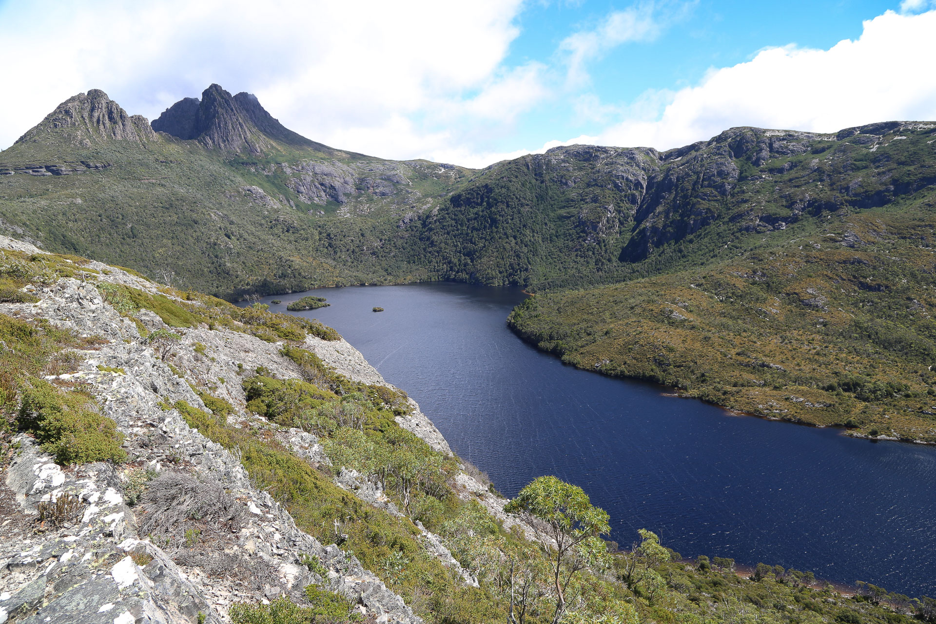 Le lac Dove et le Cradle Mountain