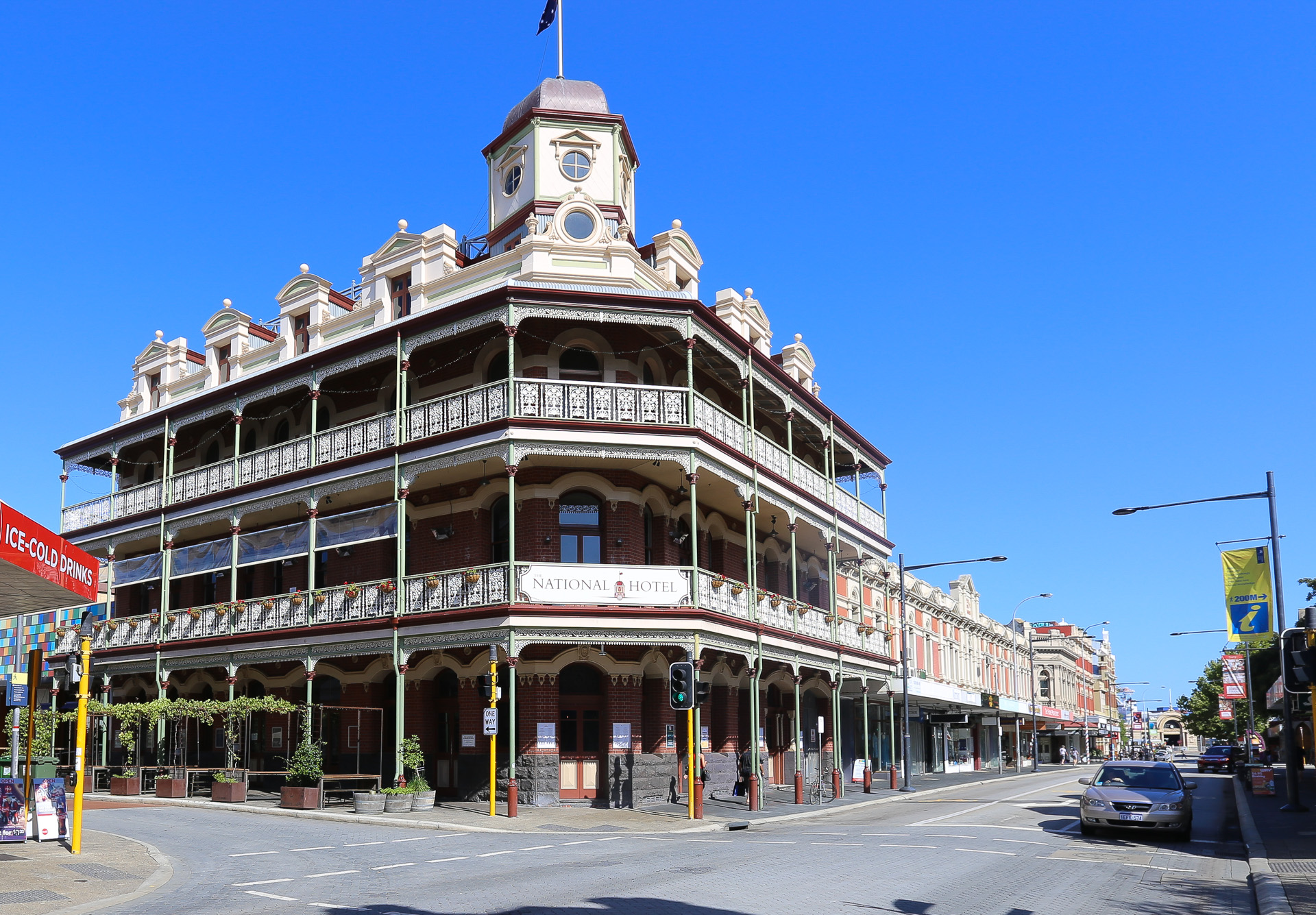 Voyage en Australie Tirawa Le National Hotel de Freemantel