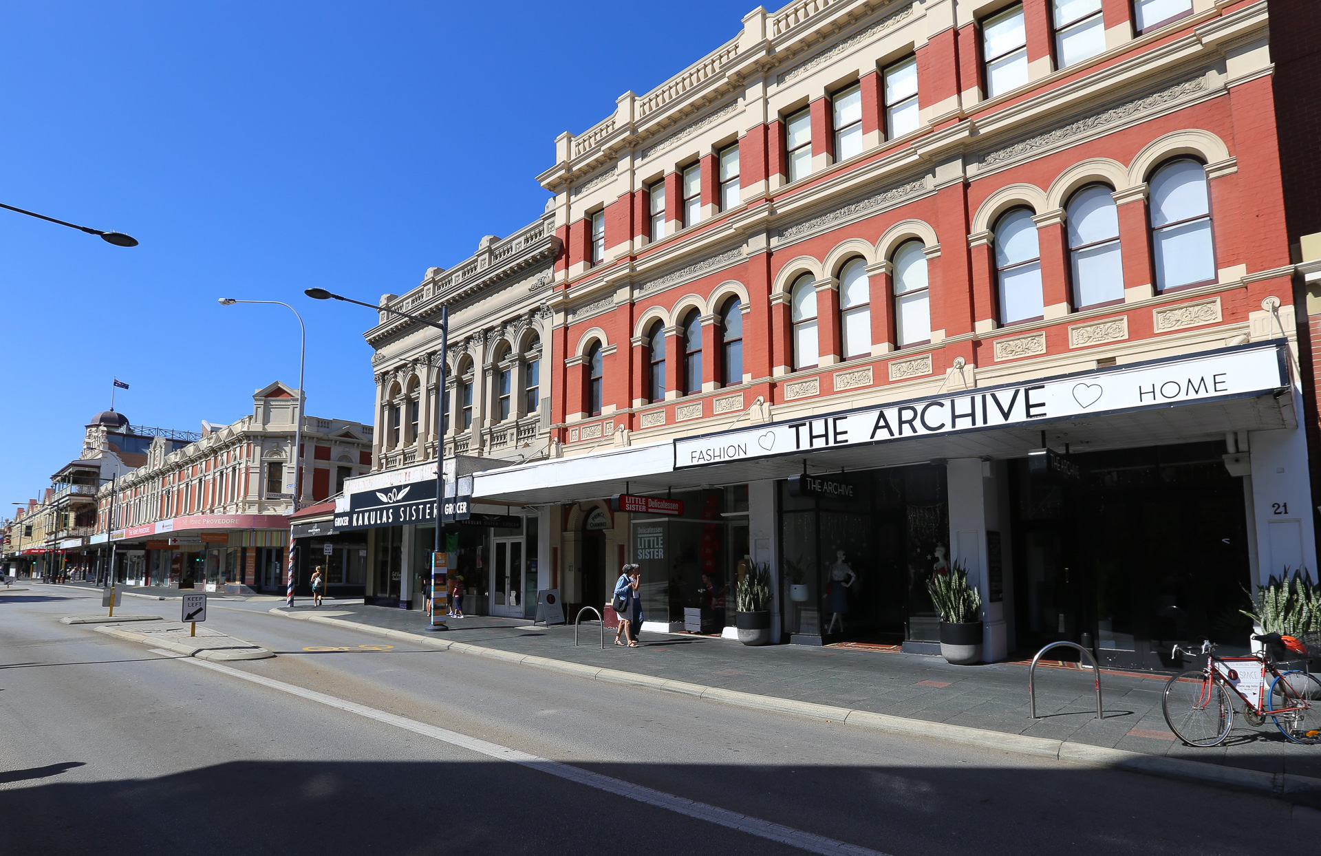 Voyage en Australie Tirawa  Market Street, le centre-ville