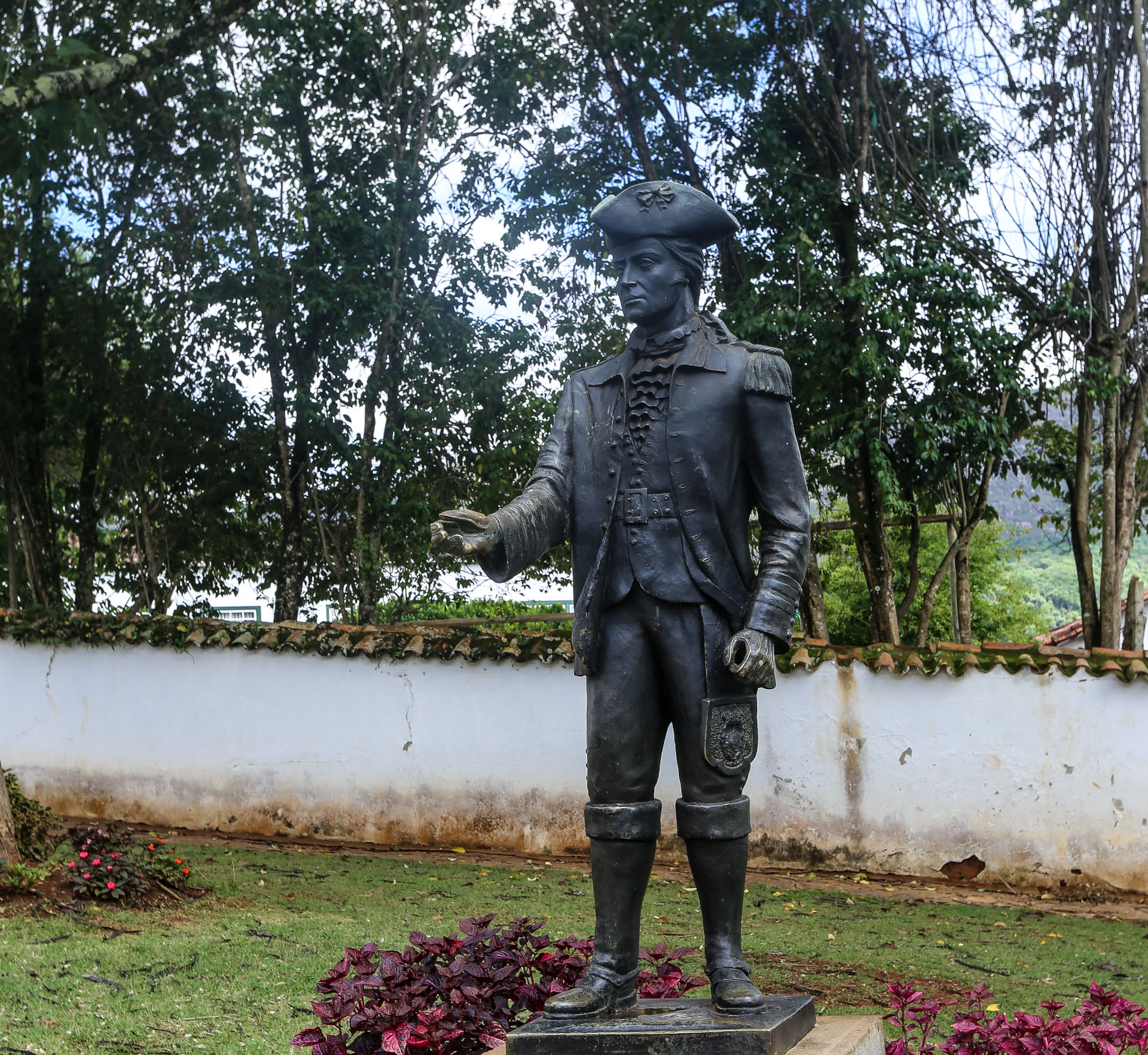 Statue de Tiradentes, le héros de la ville