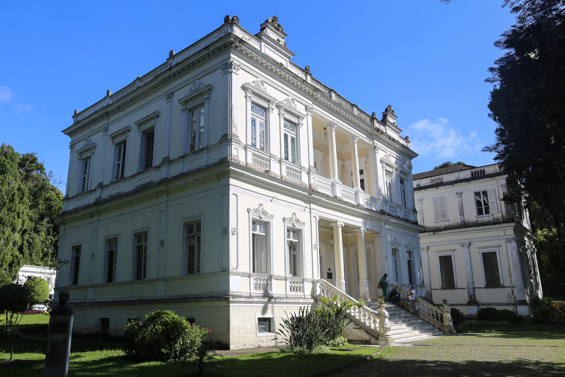 La mairie de Petrópolis qui a pris place dans un ancien palais