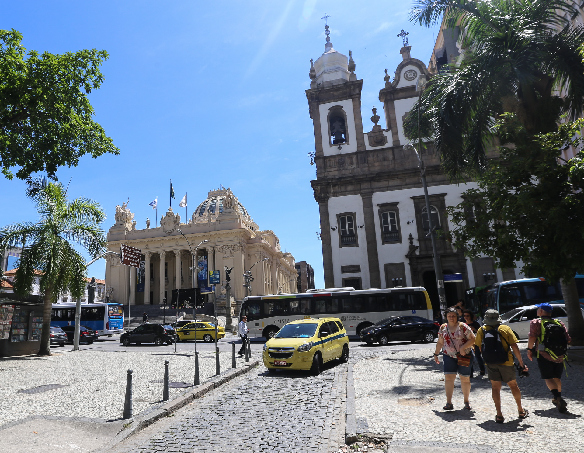 Palais Tiradentes et église St Joseph