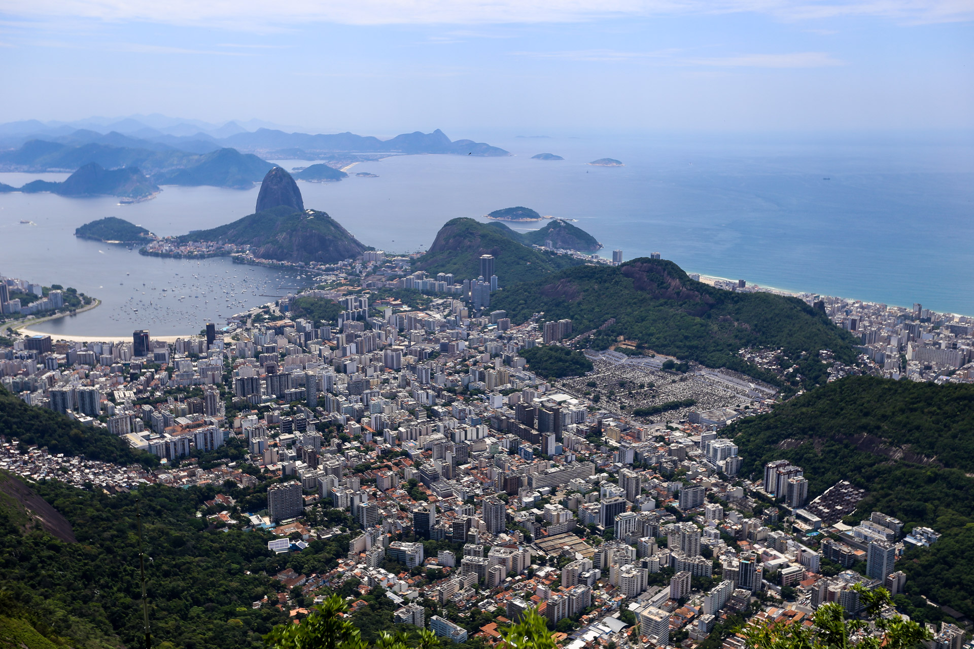 Vue sur le Pain de Sucre