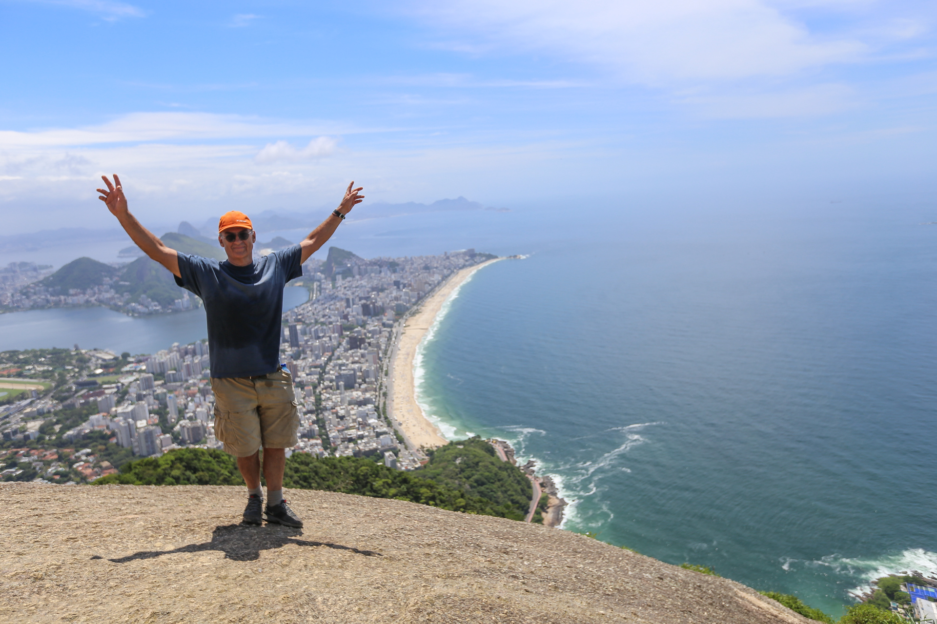 Cecil, notre guide - sommet du moro dos irmaos